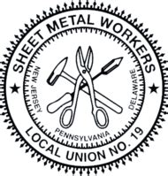 sheet metal union local 19|sheet metal workers philadelphia pa.